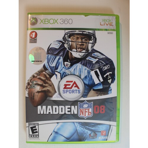 Madden NFL 08 #308 (Xbox 360, 2007)