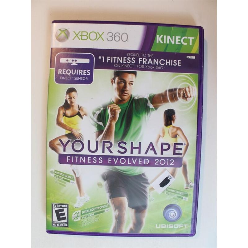 Your Shape: Fitness Evolved 2012 #333 (Xbox 360, 2011)