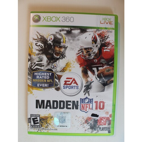Madden NFL 10 #340 (Xbox 360, 2009)