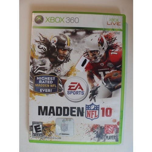 Madden NFL 10 #356 (Xbox 360, 2009)