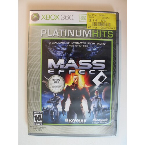 Mass Effect #361 (Xbox 360, 2007)