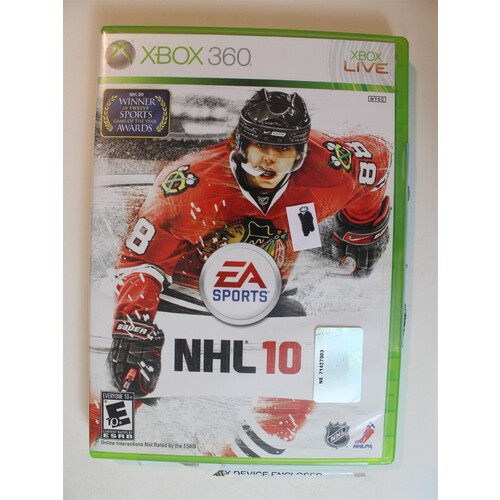 NHL 10 #388 (Xbox 360, 2009)