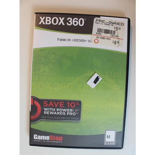 Fable III #427 (Xbox 360, 2010)