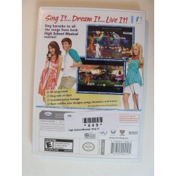 High School Musical: Sing It! #449 (Wii, 2007)