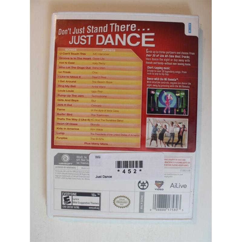Just Dance #452 (Wii, 2009)