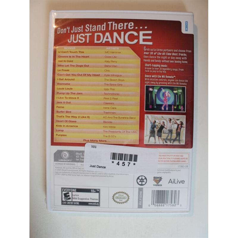 Just Dance #457 (Wii, 2009)