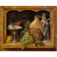 Lot of 5 (8 x 10) Art Print NY0146 Nancy Wiseman - Vino Splendore II