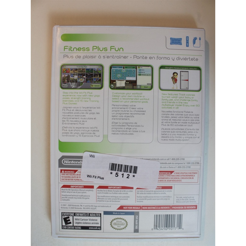 Wii Fit Plus #512 (Wii, 2009)