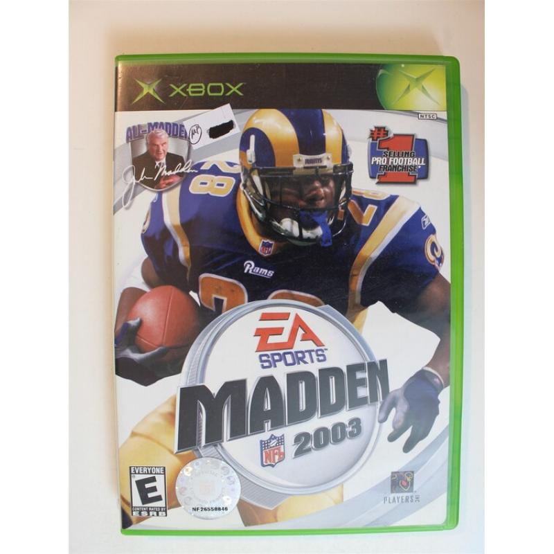 Madden NFL 2003 #545 (Xbox, 2002)
