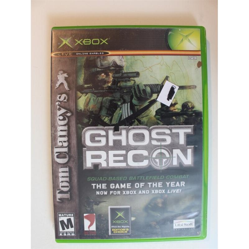 Tom Clancy's Ghost Recon #546 (Xbox, 2002)