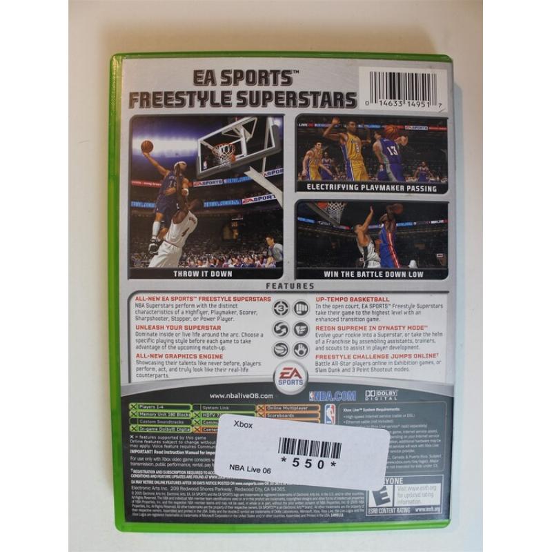 NBA Live 06 #550 (Xbox, 2005)