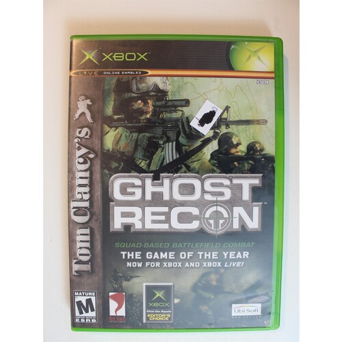 Tom Clancys Ghost Recon #562 (Xbox, 2002)