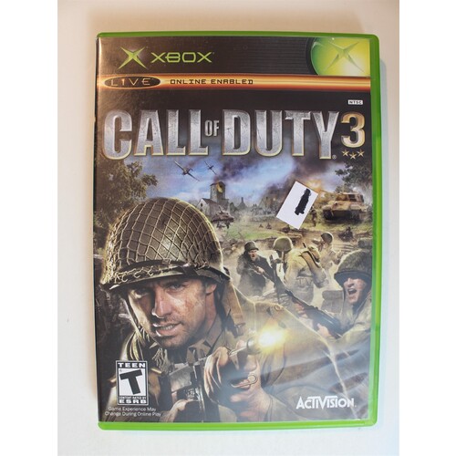 Call of Duty 3 #566 (Xbox, 2006)