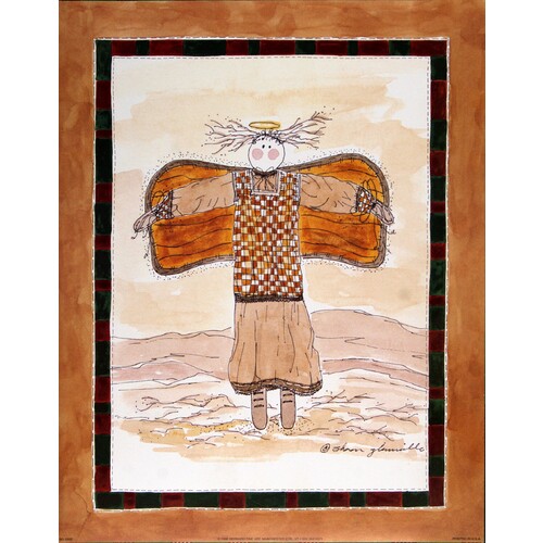 (11 x 14) Art Print SG0202 Sharon Glanville Country Angels