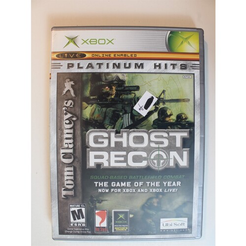 Tom Clancys Ghost Recon #596 (Xbox, 2002)