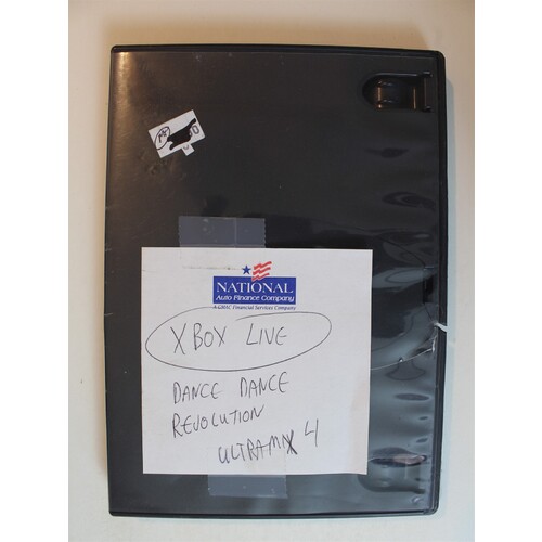 Dance Dance Revolution Ultramix 4 #613 (Xbox, 2006)