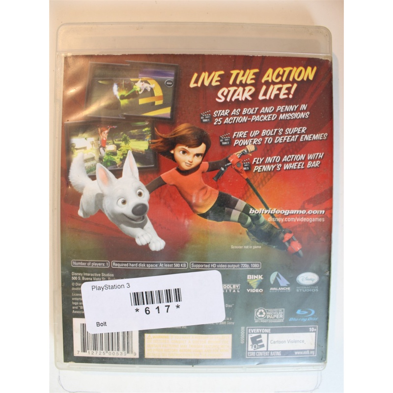 Bolt #617 (PlayStation 3, 2008)
