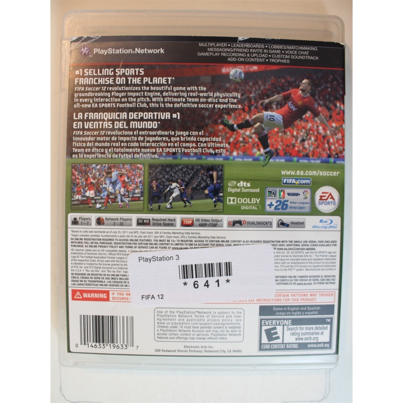 FIFA 12 #641 (PlayStation 3, 2011)