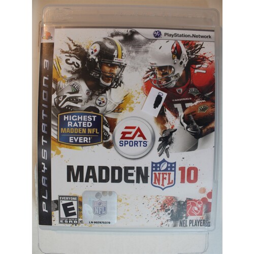 Madden NFL 10 #658 (PlayStation 3, 2009)