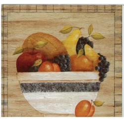 (6 x 6) Art Print VW1004 Valorie Evers Wenk Fruit Bowl