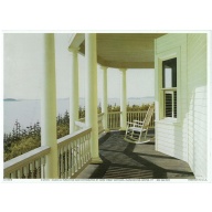 Lot of 10 (5.25 x 7.25) Art Print LU0018 Zhen-Huan Lu - Porch scene