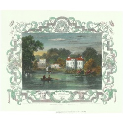 (12 x 14) Art Print TM002 Tombleson - Seat of the Duke of Buccleuch - Printed in Italy