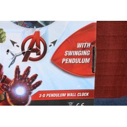 3-D Pendulum Wall Clock - Marvel Avengers Age of Ultron - "A" is the Pendulum