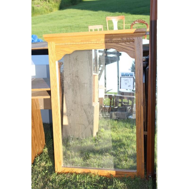 Nice Decorative Wood Framed Mirror