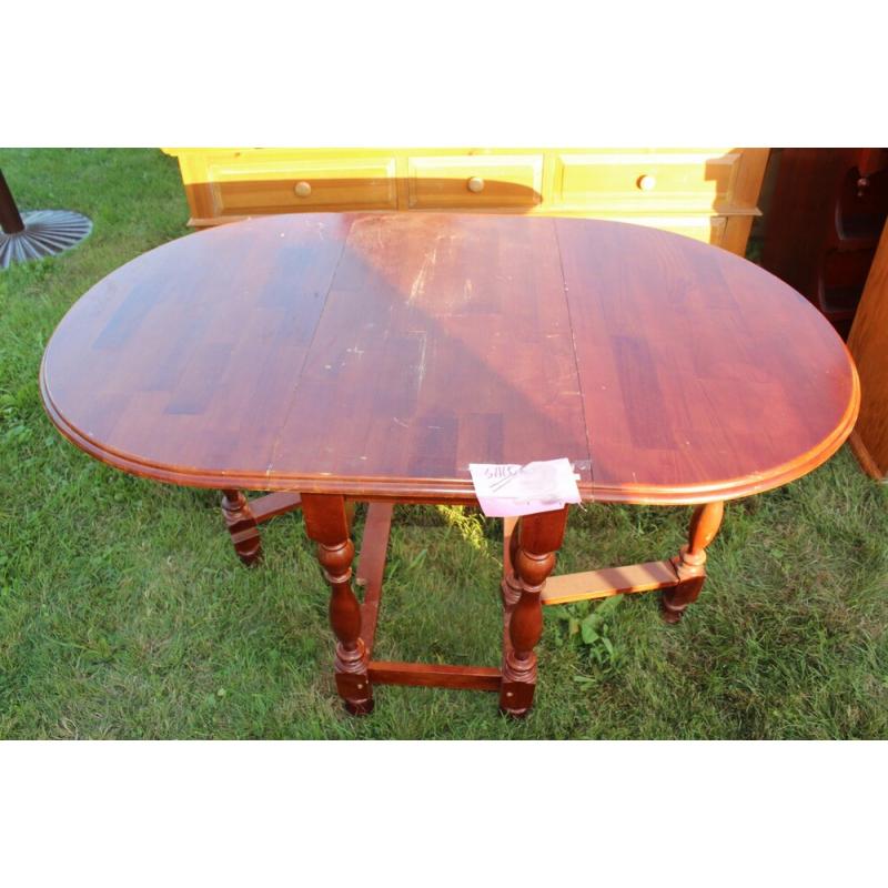 Gateleg Drop Leaf Table - Has some marks on the top