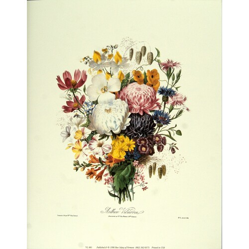 (11 x 14) Art Print VL001 Vilmorin-Andrieux Bouquet I