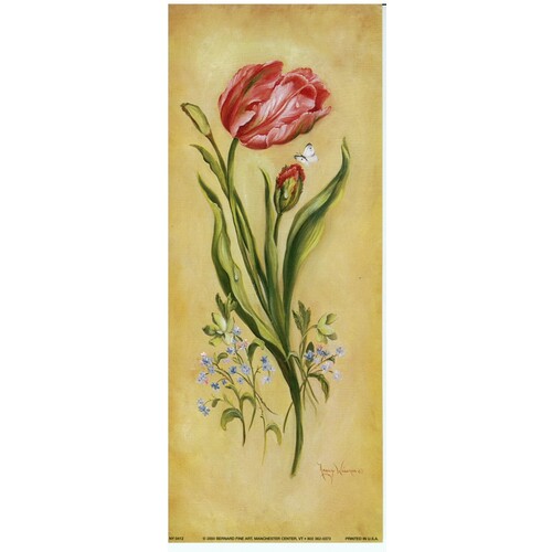(4 x 10) Art Print NY0412 Nancy Wiseman Tulip