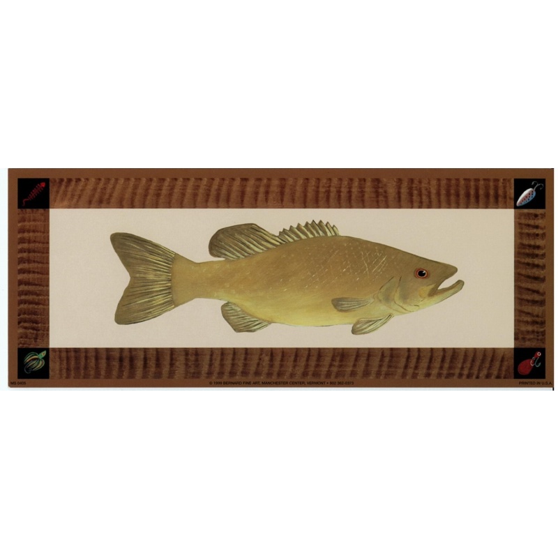 (4 x 10) Art Print MS0405 1999 Bernard Fine Art - Fish IV