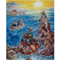 Lot of 20 (4 x 5) Art Print BB0004 Bernard Fine Art - Noahs Ark