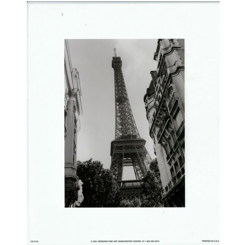 (8 x 10) Art Print CB0125 Chris Bliss Eiffel Tower