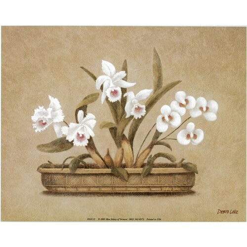 (8 x 10) Art Print DL0113 DEBRA LAKE Lilies