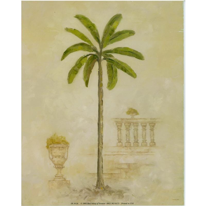 (8 x 10) Art Print DL0126 DEBRA LAKE Palm Tree