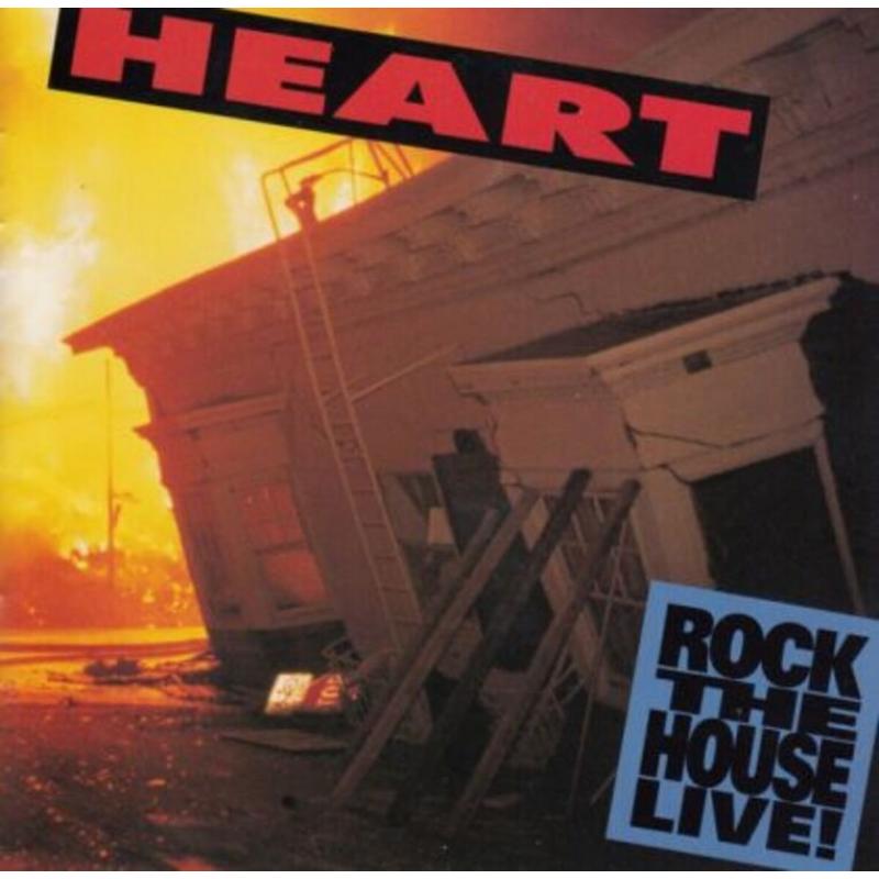 Heart Rock The House Live! CD, Compact Disc