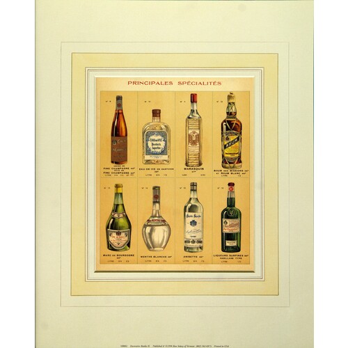 (16 x 20) Art Print LB002 Rose Selavy Ltd. Decorative Bottles