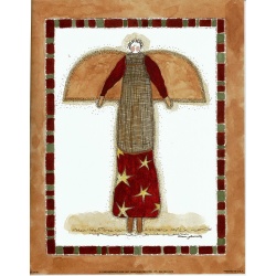 (8 x 10) Art Print SG0106 Sharon Glanville Country Angel