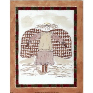 Lot of 5 (8 x 10) Art Print SG0103 Sharon Glanville - Country Angel