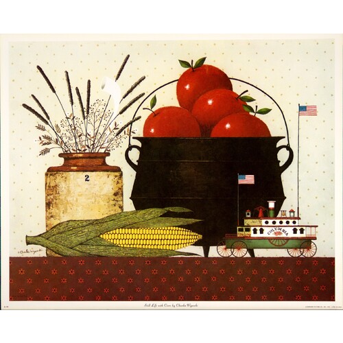 (16 x 20) Art Print SL143 Charles Wysocki Apples