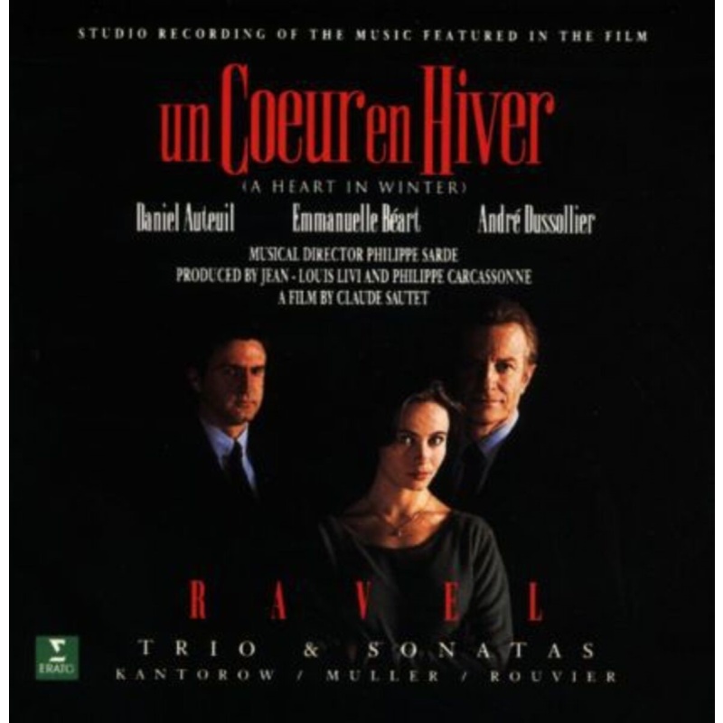 Kantorow/Muller/Rouvier Ravel: Trio & Sonatas (Soundtrack CD, Compact Disc