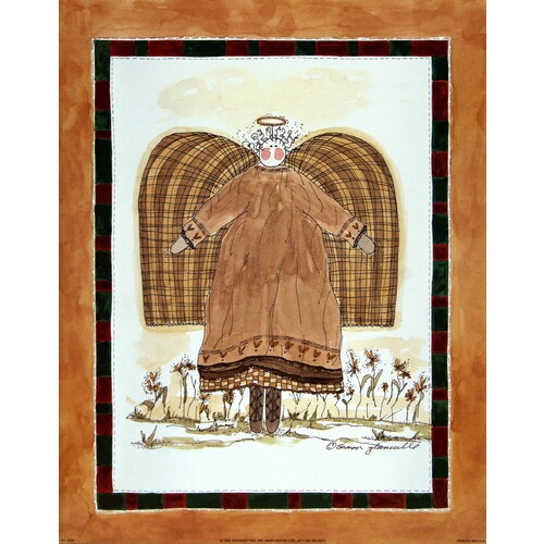 (11 x 14) Art Print SG0204 Sharon Glanville Country Angel
