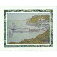 Lot of 5 (8 x 10) Art Print V0056 Georges Seurat - Port En Bassin