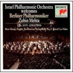 zubin Mehta Israel Philharmonic Welcomes Berliner Philhar CD, Compact Disc