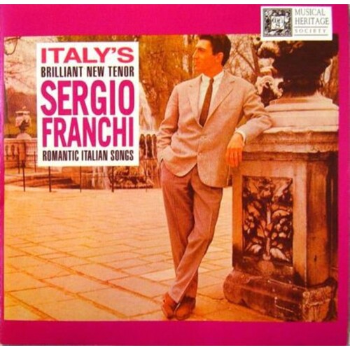 Sergio Franchi Romantic Italian Songs CD, Compact Disc
