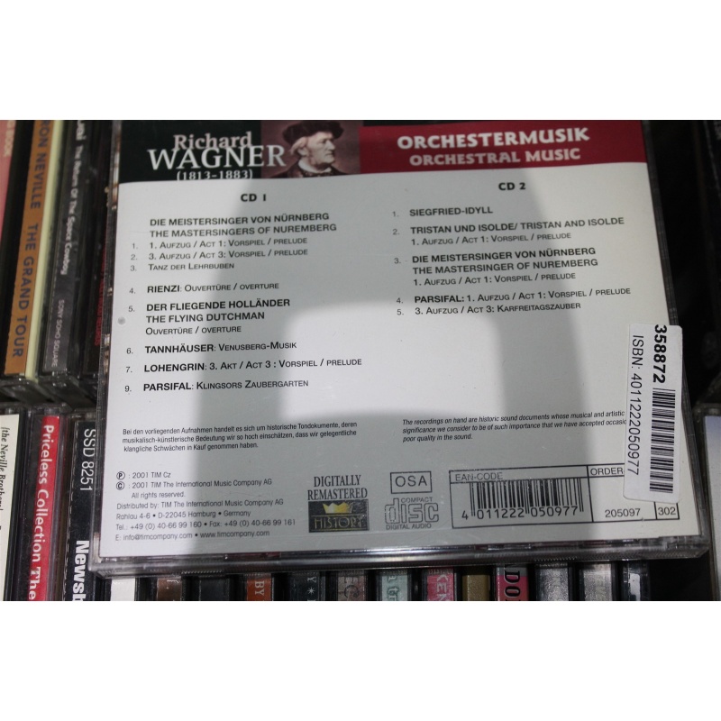 Richard Wagner Orchestermusik Cd 1 CD, Compact Disc