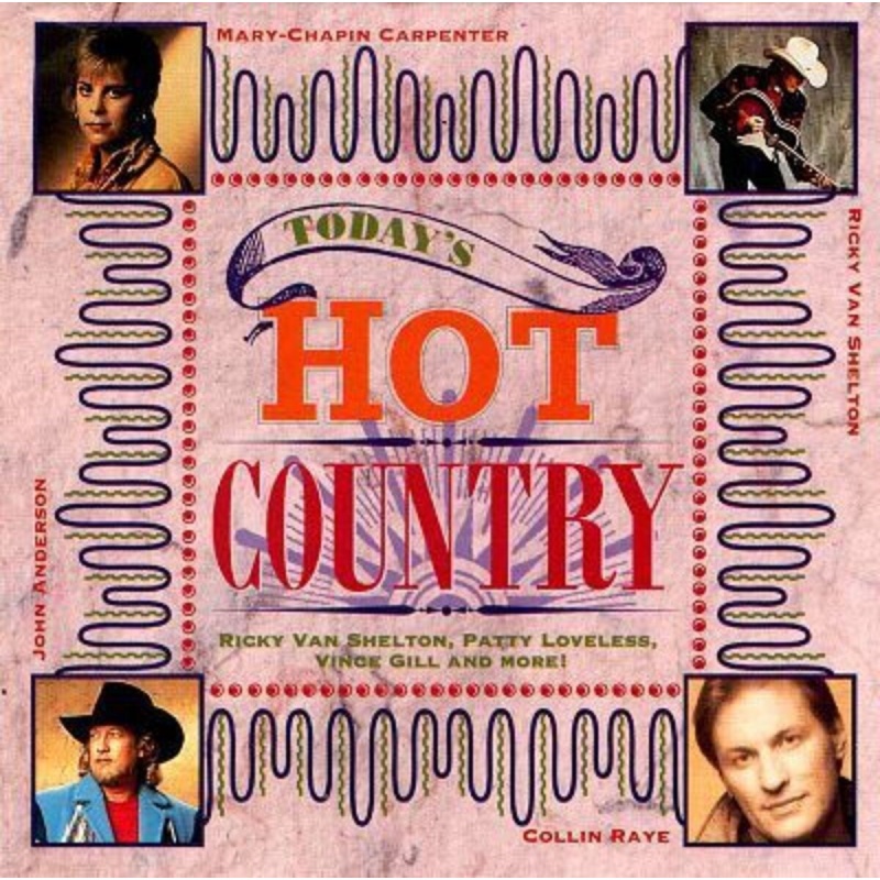 Various Artists Todays Hot Country CD, Compact Disc
