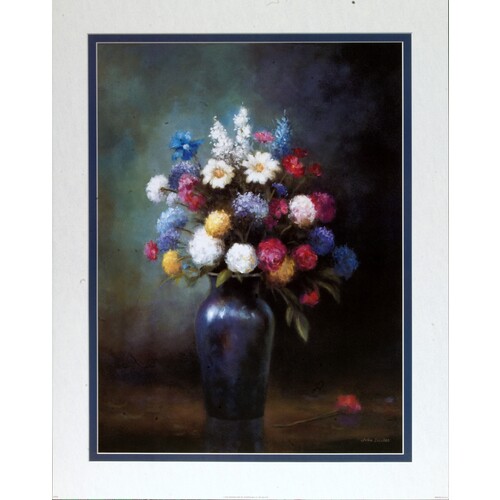(22 x 28) Art Print ZA0532 JOHN ZACCHEO Bouquet