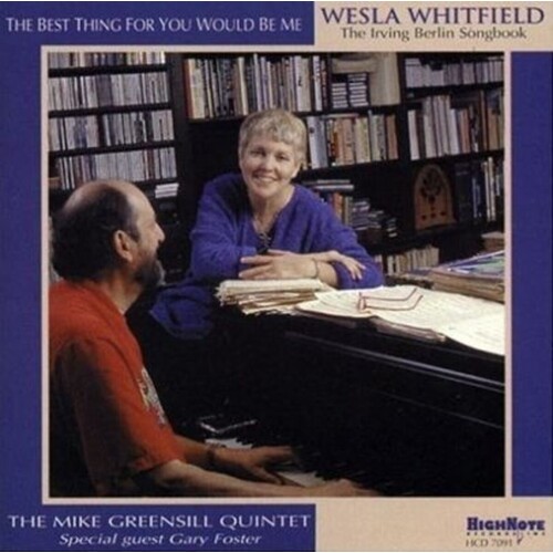 Wesla Whitfield The Best Thing For You Would Be Me CD, Compact Disc